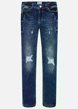 Джинси для дівчинки slim fit Mayoral 162 см Сині 556
