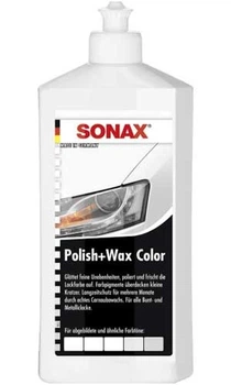 Поліроль з віском NanoPro кольоровий, білий 500мл Sonax 296000