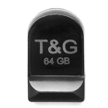 USB-накопитель флешка на 64Gb T&G 010 Shorty series Black