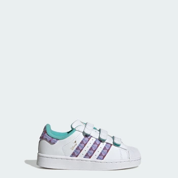 Детские кроссовки adidas Disney Princess SUPERSTAR II COMFORT CLOSURE adidas KJ7477 (34 EUR) белый (4068817552569)