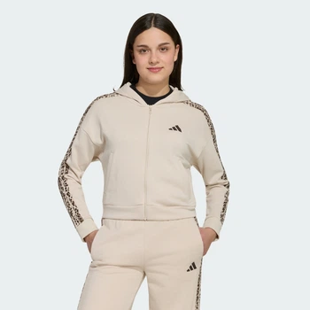 Дитяча толстовка SEASONALS ANIMAL FULL ZIP adidas KC7205 (128) бежевий (4069995825834)