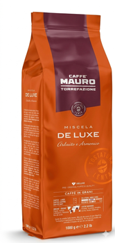 Кава в зернах Mauro DE LUXE 1кг
