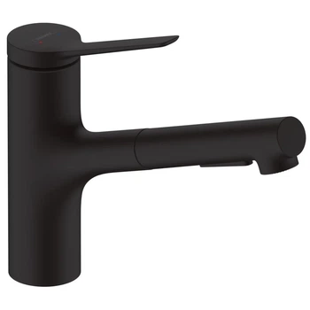 Hansgrohe Zesis M33 Смеситель для кухни, черный матовый (74803670)