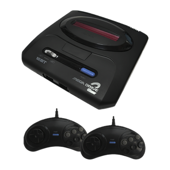 Консоль RMC Sega Mega Drive 2 16 Bit Black