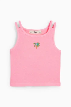 Майка из хлопка C&A 2236884c68 92см розовая (100013966)