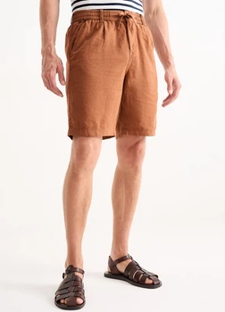 Шорти із льону C&A 2216497p14 XXL коричневі (100014807)
