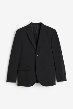 Піджак regular fit H&M 929432003c67 44 чорний (100013725)