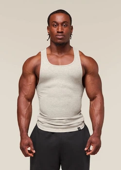 Майка спортивна з бавовни Gymshark a5a2e2c59 XS сіра (100014218)
