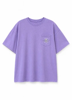 Футболка з бавовни Comfort Colors 25181c67 L фіолетова (100013621)