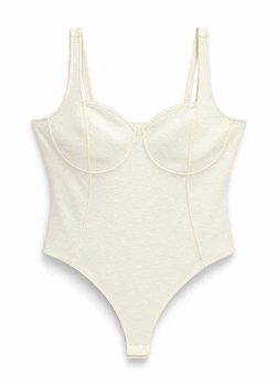 Боди-топ H&M 1154645001c67 XL белое (100013667)