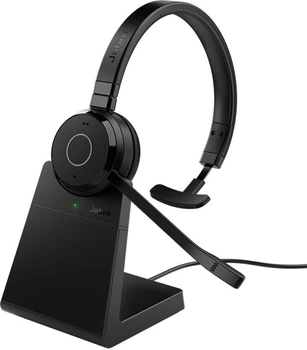 Навушники Jabra Evolve 65 TE USB-A UC Mono Include Stand Black (6693-833-499)
