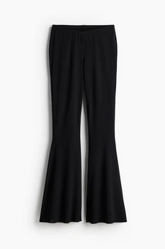 Леггинсы клеш H&M 1221323001c68 S черные (100014098)