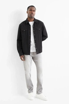 Джинсы slim fit C&A 2231784c68 W32L30 серые (100013907)