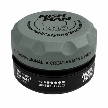 Матова глина для стилізації волосся Nishman Matte Clay M10 150 мл
