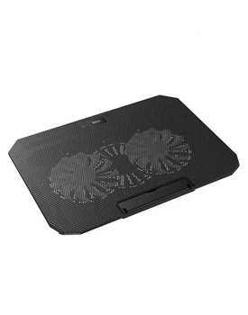 Кулер для ноутбуків HOCO Jade laptop cooling stand GA4 підставка для діагоналей 12-17" RGB 2 Fans