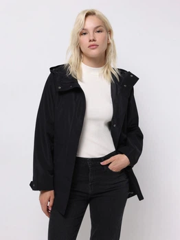 Куртка демисезонная с капюшоном женская Colin's CL1075673BLK M Black (8684112815671)