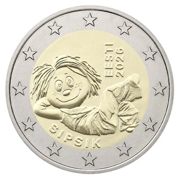 Монета 2 євро Сіпсик UNC