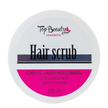 Скраб-пилинг для кожи головы Top beauty абрикосовый 250 мл