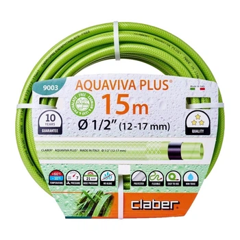 Садовий шланг Claber Aquaviva Plus (1/2", 15 м) для поливання (22333)