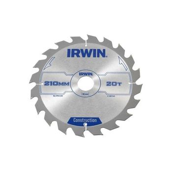 Диск IRWIN для циркулярной пилы 210мм/20T (1897203)