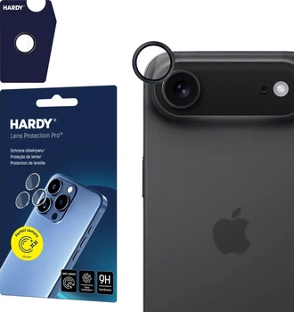 Szkło hartowane 3MK HARDY Lens Protection Pro do Apple iPhone Air Black (5903108664448)