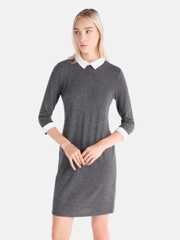 Плаття коротке осіннє жіноче Colin's CL1065289ANM M Anthracite Melange (8683197791603)