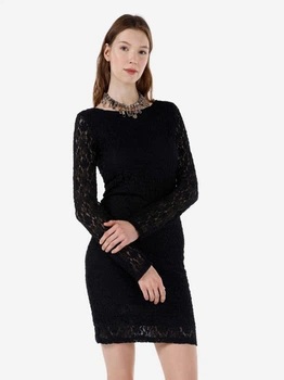 Платье короткое осеннее женское Colin's CL1067308BLK L Черное (8684112039190)
