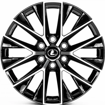 Replica LX20912 GBMF Lexus R20 W8 PCD6x139.7 ET55 DIA95.1 Gloss Black Machined Face