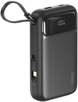 УМБ Sigma mobile X-power SI20A8QL-MAG 20000 mAh 22.5W Black (4827798434611)
