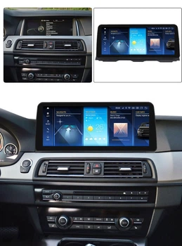 Штатная магнитола AMS BMW 5 Series F10/F11(2013-2016) NBT Android 13 4+64Gb 4G 12,3" дюймов