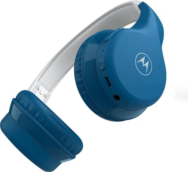 Навушники Motorola Moto JR300 Blue-Grey (5055374713358)