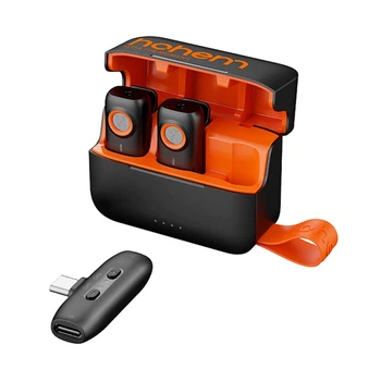Микрофон Hohem 2TX + 1RX + Charging Case Type-C (MIC-01_TypeC)