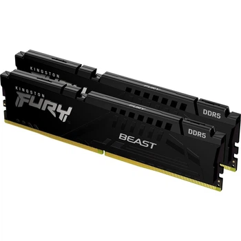 Модуль памяти DDR5 Kingston FURY Beast 2x8GB 6000MHz Black (KF560C30BBEK2-16) [173391]