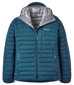Куртка Rab Microlight Windstopper Hoody чоловіча Tempest Blue L синя
