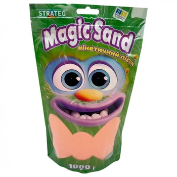 Креативное творчество "Кинетический песок Magic sand" 39404-7 оранжевый 1 кг