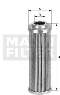 Фільтр, Гідравлічна система приводу робочого устаткування MANN HD414
