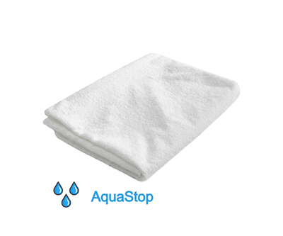 Наволочка с водонепроницаемым чехлом белая AquaStop, размер 40х60 см, ткань махра