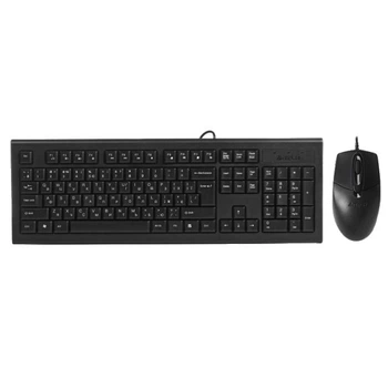 Комплект клавіатура+мишка A4Tech KR-8572S Black