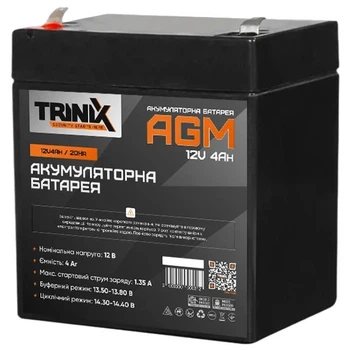 Аккумуляторная батарея TRINIX 12V4Ah/20Hr
