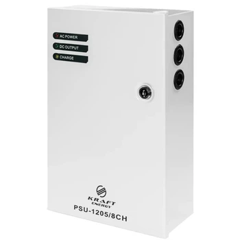 Источник бесперебойного питания Kraft PSU-1205/8CH