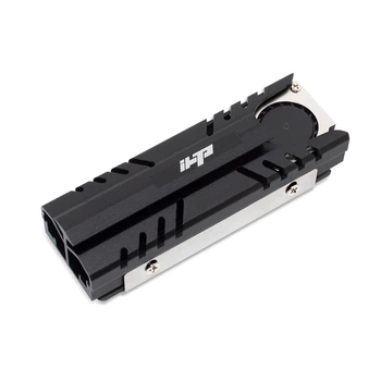 Активний радіатор охолодження для SSD M.2 2280 NVMe/SATA з вентилятором 3-pin (00286)