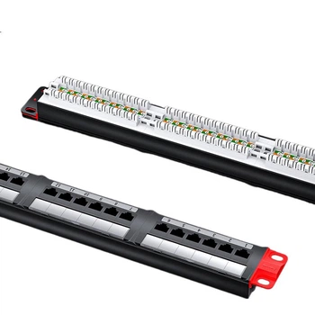 Патч-панель Ampcom AMCAT61924 Cat6 на 24 порти 1U