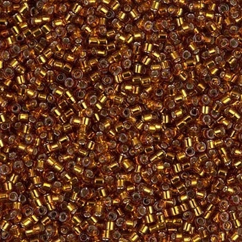 Бисер Miyuki Delica Beads 11/0, 5г, DB-144, блестящий, золотой