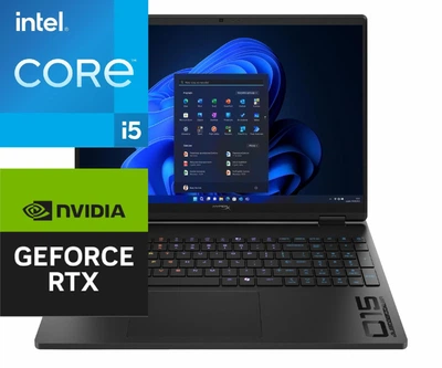 Ноутбук (2026) ігровий HyperX OMEN 15 Core i5-14500HX/ 24GB/ 1TB/ RTX5060 / 15.3" 180Hz