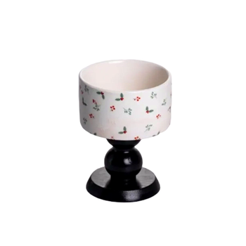 Подсвечник фарфоровый для свечей стандартного размера 1 шт Christmas Tree HM-4289