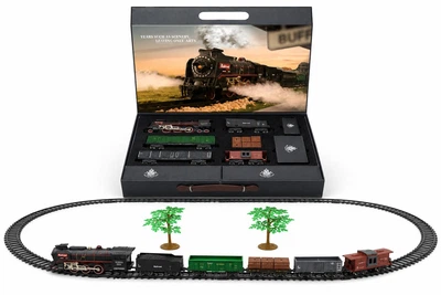 Железная дорога 486+см Fenfa 620B с дымом, светом и звуком
