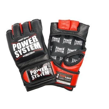 Перчатки для ММА Power System PS-5010 Black/Red S/M