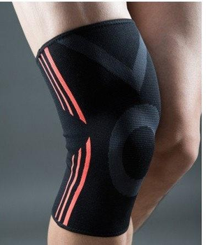 Эластический наколенник Power System Knee Support Evo PS-6021 Black/Orange XL