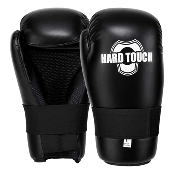 Перчатки для тхэквондо/карате PU HARD TOUCH BO-00132 черный, размер S