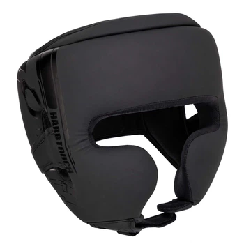 Шлем боксерский HARD TOUCH BO-00128 черный, размер XL, обхват головы 63-68 см